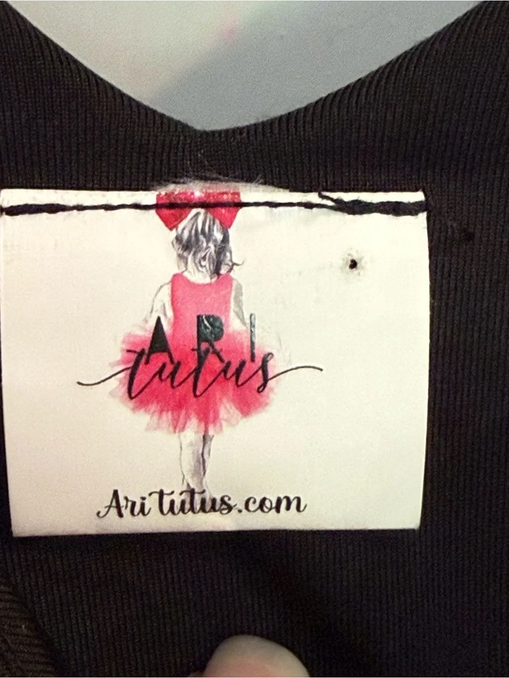 Ari Tutus Toddler Girl Black Tutu Leotard